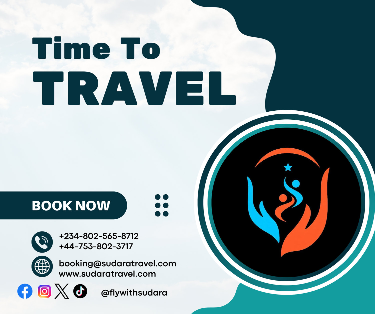 Time to travel: book now with Sudara Global Travel & Tours